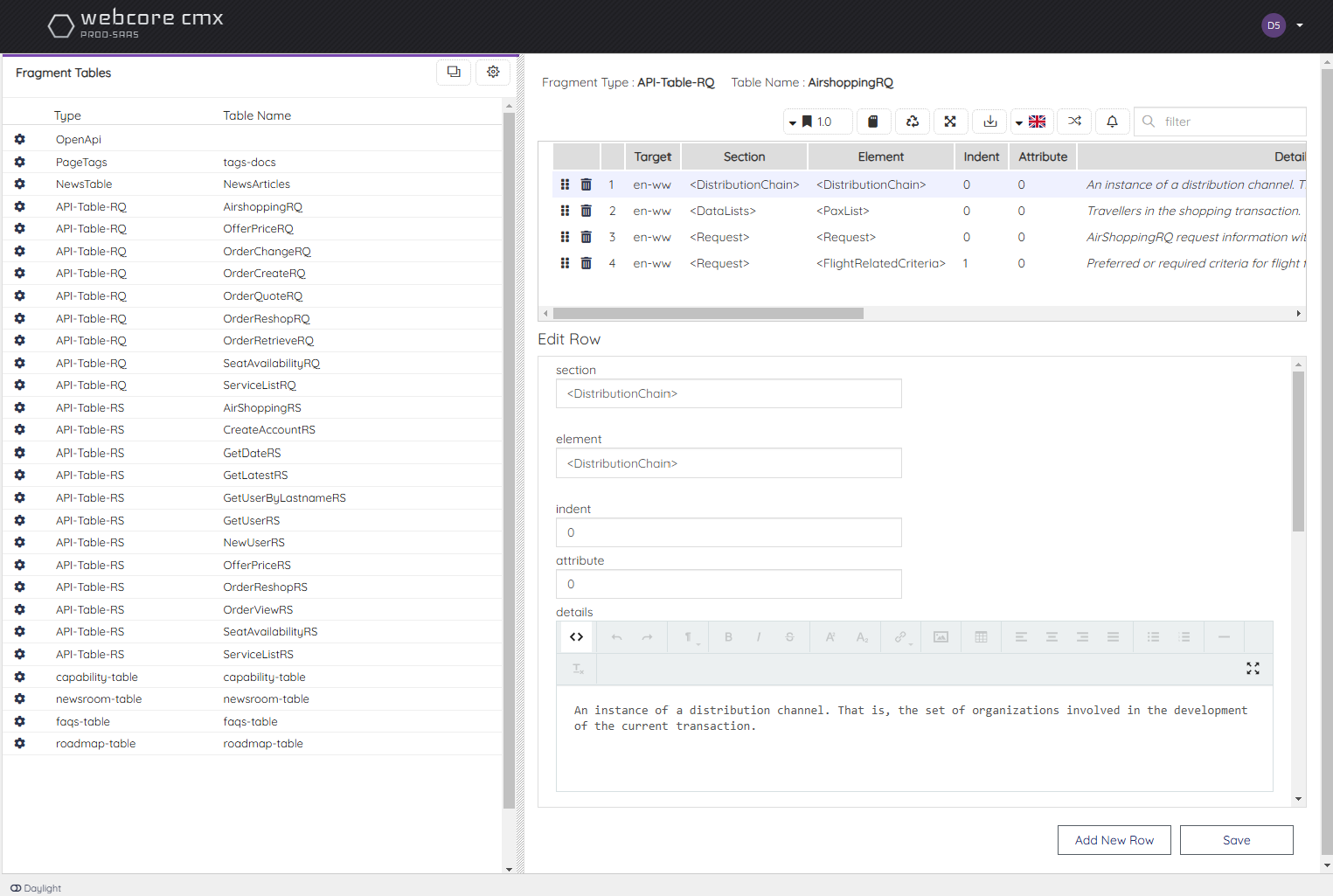 webcore cmx smart portal editor